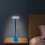 Kayannuo Home Essentials Clearance Ασύρματη Επιτραπέζια Λάμπα Φόρτισης, Μπλε, Συμβατή με 3