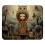 Mousepad με κινούμενα σχέδια σε σχήμα μποέμ όμορφου κοριτσιού, αντιολισθητικό 1
