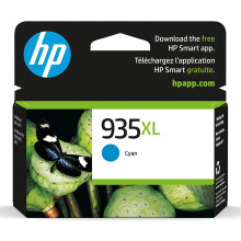 HP935XL cyaan inktcartridge met hoge capaciteit | Geschikt voor HP OfficeJet 6810; OfficeJet Pro 6230, 6830-serie | C2P24AN