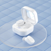 Opruiming! Draadloze oordopjes voor slimme apparaten, mini-oordopjes, Bluetooth-koptelefoon, lichtgewicht 5.3-inch oordopjes met microfoon