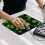 Mouse Pad Green Leaves 8,3'' x 9,8'' με αντιολισθητική βάση από καουτσούκ, συμβατό με φορητούς 7
