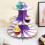 Βάση για Cupcakes 3 Επιπέδων, Δίσκος για Cupcakes & Τούρτες, Εύκολη Συναρμολόγηση για Βάση 2