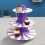 Βάση για Cupcakes 3 Επιπέδων, Δίσκος για Cupcakes & Τούρτες, Εύκολη Συναρμολόγηση για Βάση 5
