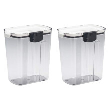 ProKeeper Zuckerdose aus Kunststoff, 2,5 Liter (2er-Pack)