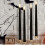 Velas pretas em formato de cone, sem chama - 11 polegadas (aproximadamente 27,9 cm) 7