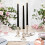 Velas pretas em formato de cone, sem chama - 11 polegadas (aproximadamente 27,9 cm) 3