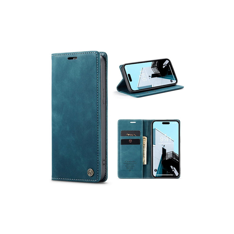 Caseme Wallet Case Compatible With Iphone 15 Pro - Blue 9004841146805