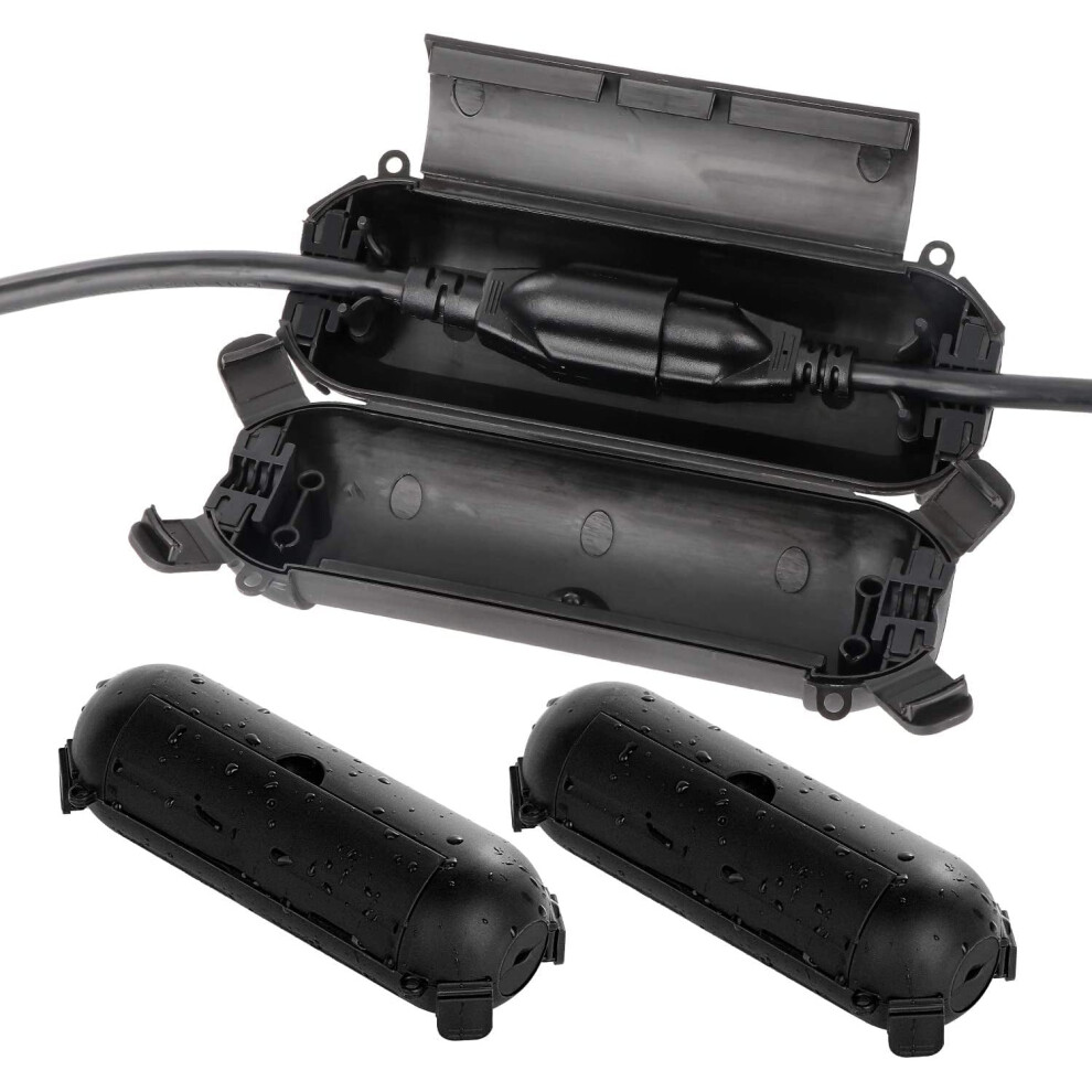 [3 Pack] Outdoor Extension Cord Safety Cover With Waterproof Seal, Weatherproof Electrical Connection Box To 9004841146560