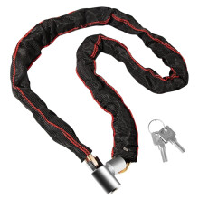 ZPAQI Electric Bicycles Chain Lock, Heavy Duty Anti Theft Bike Chain Lock with 2 Key