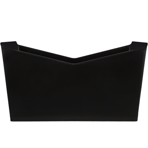 WeiWei Plastic V-Shaped Ice Bucket with Handles for Parties and Drinks
