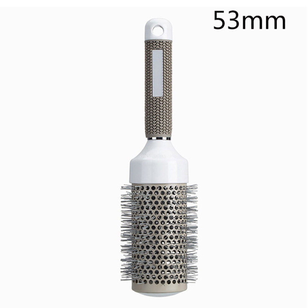 Professional Ceramic Round Barrel Hair Brush Iron Radial Comb for Curling