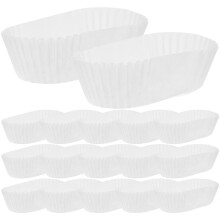 1000 db-os kenyérpapír, pohár, papír muffinpapír, cupcake vagy snack tartó, fehér