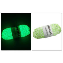 Laine WinysinDark pour crochet, écheveau lumineux fantaisie de 2 mm, 1 yard (91 cm), idéale pour les débutants en tricot.