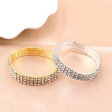 RSAMD4Pcs/set Bruidssieradenset Ketting Armbanden Ring Oorbellen Set Luxe SieradenJO-Zilver3