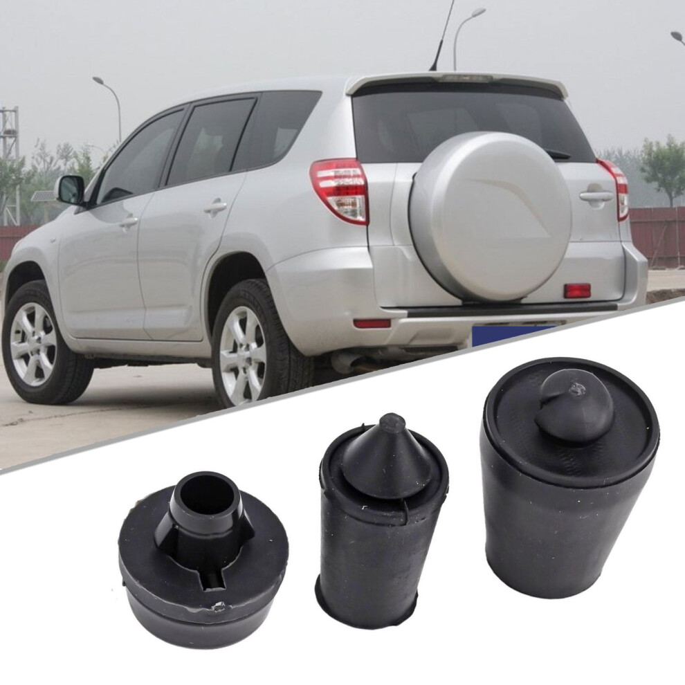 3Pcs For Toyota For Rav4 09-12 Rear Damping Stopper Block Tailgate Rubber Buffer 9340258067426