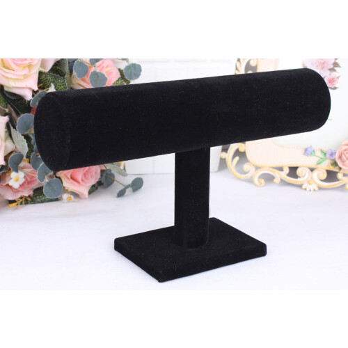 Yakbaofuo Rack Organizer Holder Βελούδινη Βάση Κοσμημάτων Βραχιόλι Κολιέ Οργανωτές Οικιακής 2