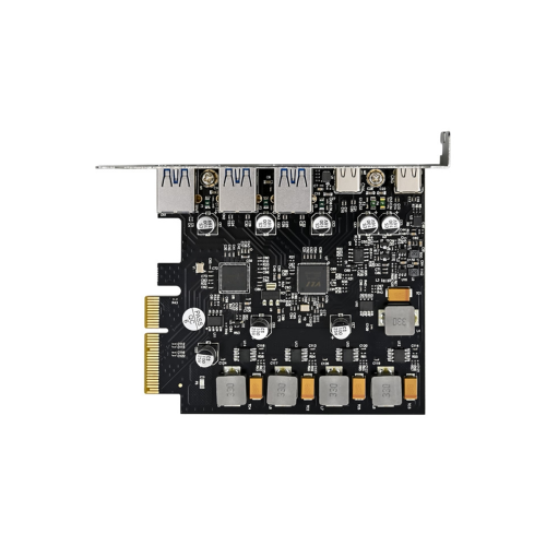 Κάρτα επέκτασης PCIE X4ASM3142 3A2C10G USB3.1Control Κάρτα μετατροπής υψηλής ταχύτητας για 2