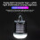 Blaxill Bug Zapper, Λάμπα Κουνουπιών με Φανάρι & Φακό Min LED, Επαναφορτιζόμενη USB, Κρεμαστή 7