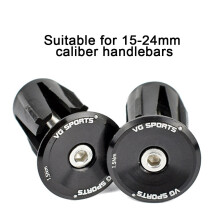 BULESON Aluminum Alloy Handlebar Plug Bicycle Handlebar Plug Road Folding Expansion Plug