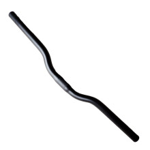 25.4mm MTB bike handlebar 520-540mm handlebar folding bike aluminum alloy black