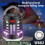 Blaxill Bug Zapper, Λάμπα Κουνουπιών με Φανάρι & Φακό Min LED, Επαναφορτιζόμενη USB, Κρεμαστή 6