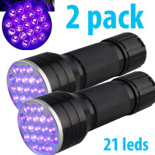 UV21LED Taschenlampe Ultraviolett Taktische Schwarzlicht Mini-Taschenlampe395Inspektion