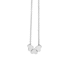 Tarmeek-kettingen voor dames, een prachtige ketting met drie hartjeshangers van roestvrij staal, een perfect Valentijnsdagcadeau en een ideaal cadeau