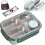 Θερμαινόμενο Bento Box 30oz με βάζα σάλτσας, Φορητό κουτί φαγητού ανθεκτικό στις 1