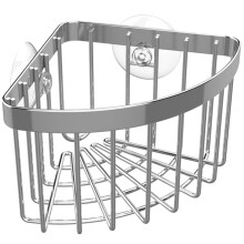 Porte-éponge à ventouse, porte-éponge en acier inoxydable, porte-éponge d'angle pour évier
