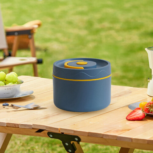 Hiroekza Kitchen Essentials από ανοξείδωτο ατσάλι, μονωμένο κουτί φαγητού, μονωμένος κουβάς 1