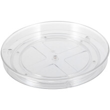 Étagère à épices ronde avec plateau de rangement rotatif