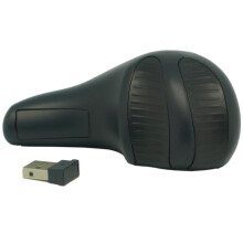 Draadloze vingermuis met USB-trackball, geschikt voor pc, laptop en desktop-pc (besturingssysteem).