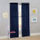 Sett med 2 transparente voile-gardiner for vindusbehandling 1