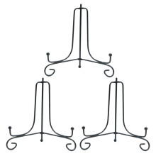 Présentoir à gâteaux et thé en métal, chevalet pliable, support en fer forgé, pour bureau