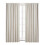Κουρτίνα πόρτας Donemore Fashion, 2 τεμάχια, 100x135cm, μπεζ, θερμικές κουρτίνες συσκότισης, 2