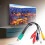 Καλώδιο ήχου και βίντεο Chicmine Professional High Definition 18cm3.5mm+2.5mm to5RCA AV Component Adapter Component Component 5