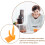 Outil éplucheur d'oranges remplaçable Eease pour extracteur de jus XC-2000E 6