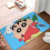 Εξατομικευμένο χαλί φανέλας Crayon Shin-Chan για εσωτερικούς χώρους, σπίτι, υπνοδωμάτιο, 4