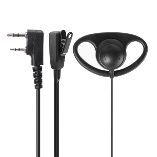 Ακουστικά husxh1.2m2Pin K Head D Shape Earphone για ραδιόφωνο Kenwood