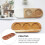 Whiskybrikker Karaffel Koppholder Snack Vanntett Tre 6