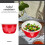 Σμάλτο Instant Noodle Bowl Πιάτο Μπολ Σούπας Πορσελάνη για Κουζίνα Παιδί Μωρό 5