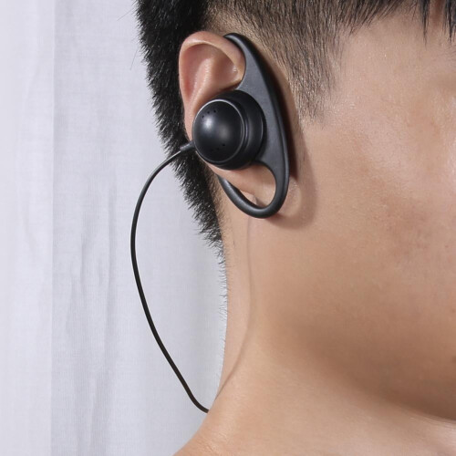 Ακουστικά husxh1.2m2Pin K Head D Shape Earphone για ραδιόφωνο Kenwood 2