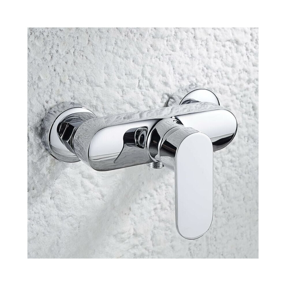 Lead-Free Certified Diverter Valve With Adjustable Water Pressure, Stylish Arc Spout Design Rv Tub & Shower Faucet Ensuring Safe And Customizable 9176269105570