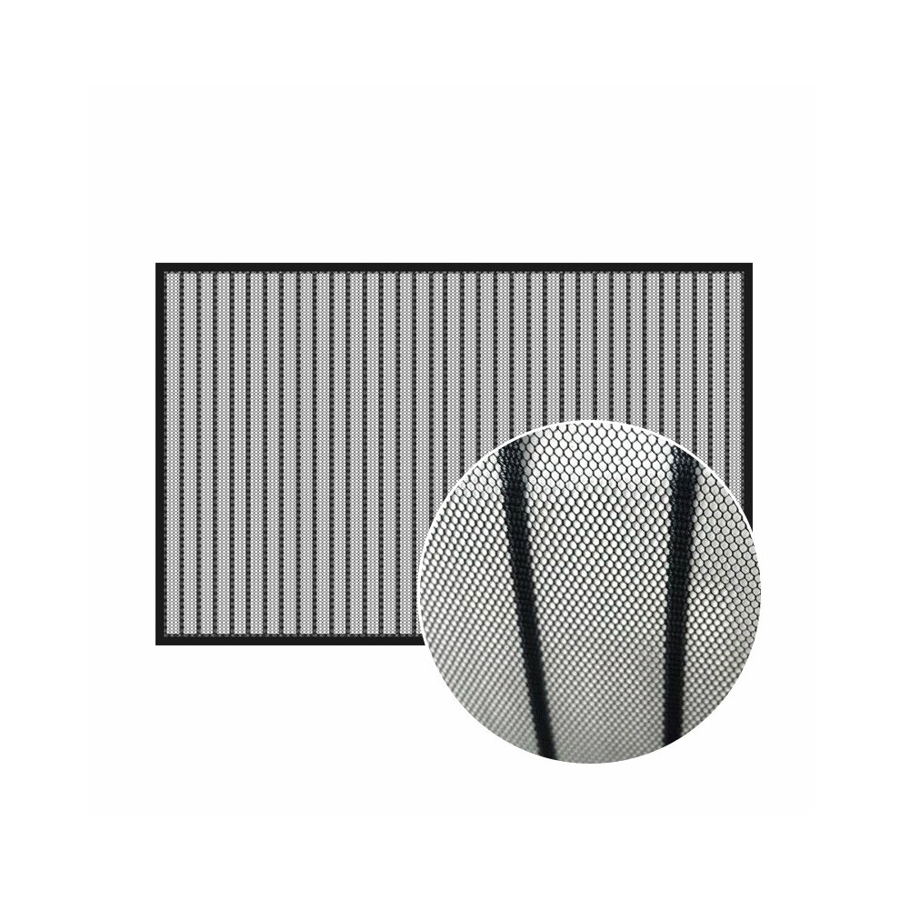 Strong Magnetic Closure Bug Mesh Curtain, Hands Free Entry Magnetic Screen Door, Lightweight Convenient Retractable Screen Door For Kitchen Or Patio 9176269106607