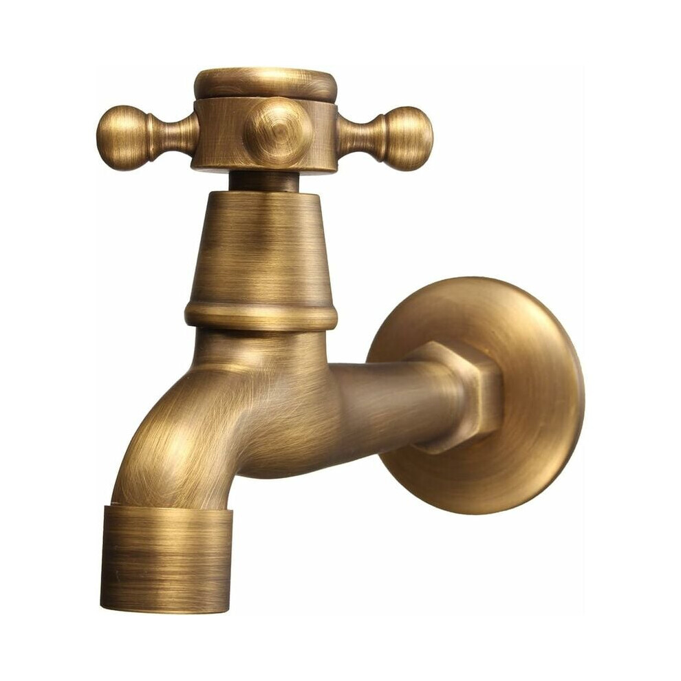 Stylish Brass Faucet, Ceramic Disc Valves Ensuring Drip-Free Operation For Your Home's Washing Machines Sinks 9176269106089