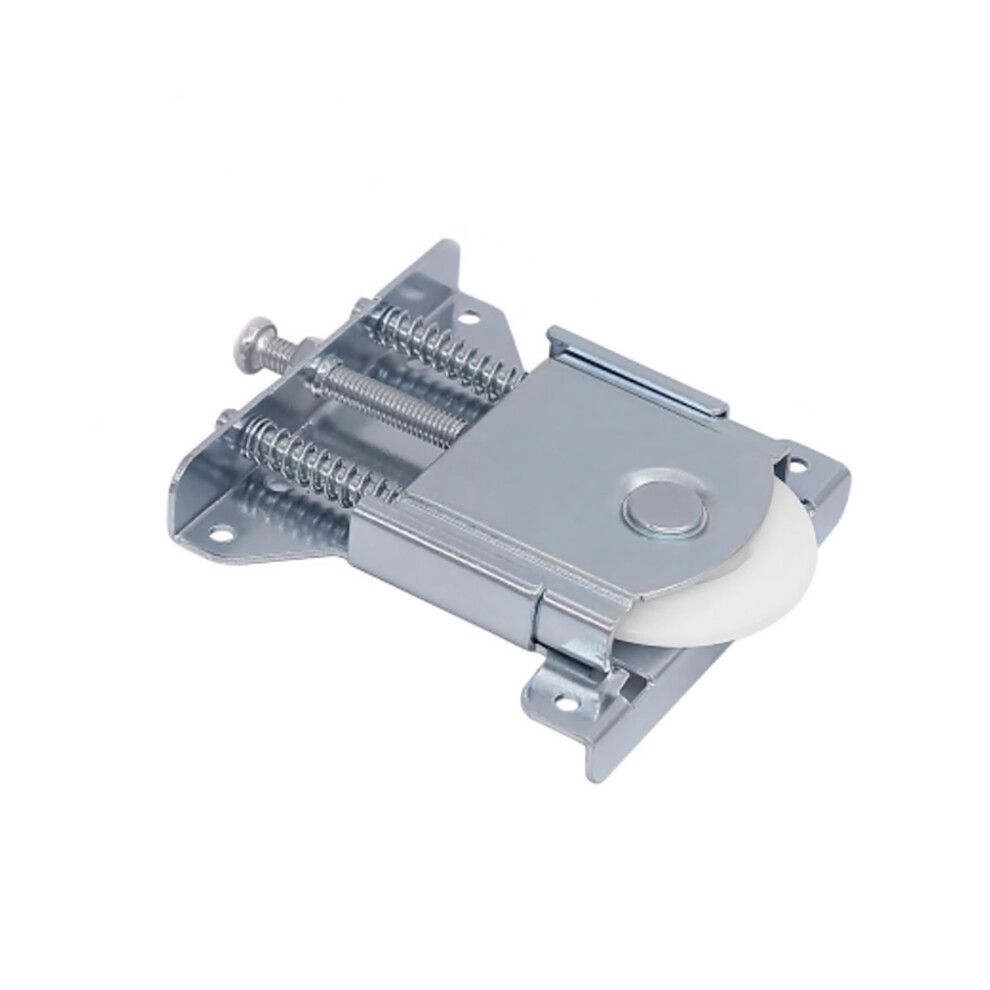 Mirror Door Roller Assembly With Steel Housing, Sliding Closet Door Roller With Adjustable Height, Replacement Hardware For Wardrobe Sliding Glass 9138057182033