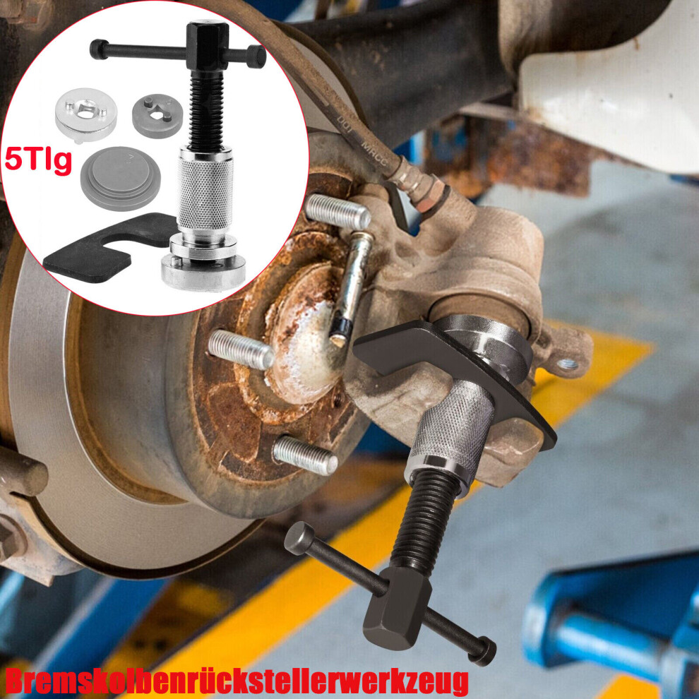 Professional Brake Caliper Piston Rewind Tool, Reset Brake Piston For Most Disc Brake Calipers, High Hardness Car Accessories With Easy To Use Right 9138057181081