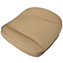 Elegante coprisedile per auto, taglia universale, traspirante, in similpelle, protezione anteriore, decorazione raffinata per gli interni del veicolo