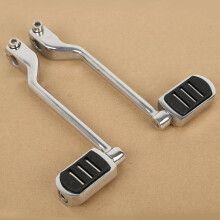 Harley Touring Front Rear Shifter, Easy Installation Alloy Steel, Good Working Condition Extended-length Rear Lever For Touring Softail, Deep Groove