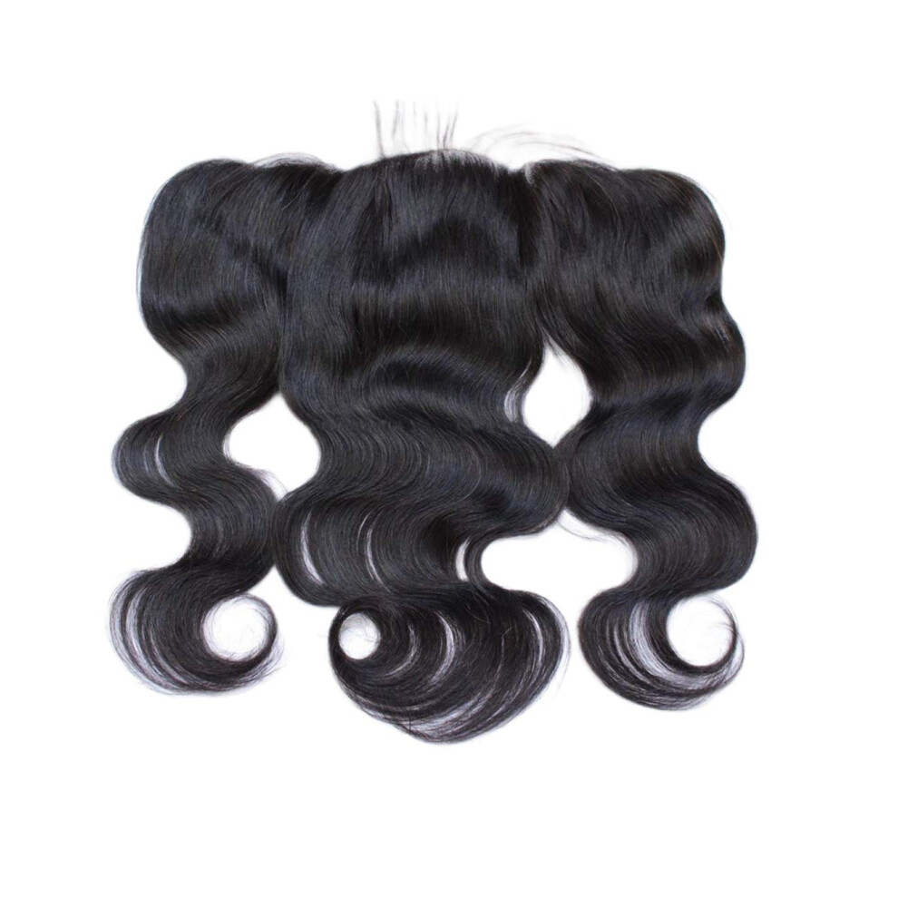 Unisex Human Hair Lace Frontal 22 Inch 13X4 Brazilian Body Wave Wig With Natural Hairline And Soft Swiss Lace